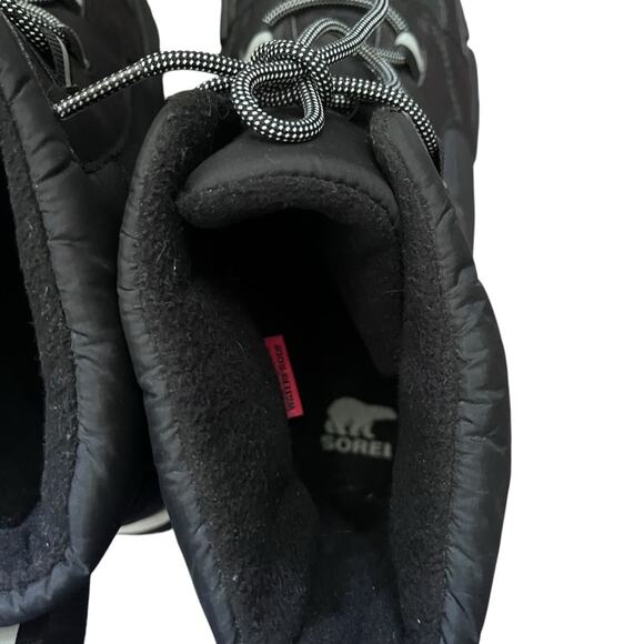 Sorel | Women's Explorer II Carnival Sport Boots Winter Snow Waterproof Black 11 - Picture 8 of 10